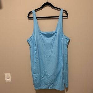 all in motion Light Blue Scoop Neck Tank Tennis Dress